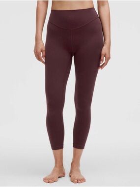 lululemon athletica V-Seam High-Rise Leggings in Plum
